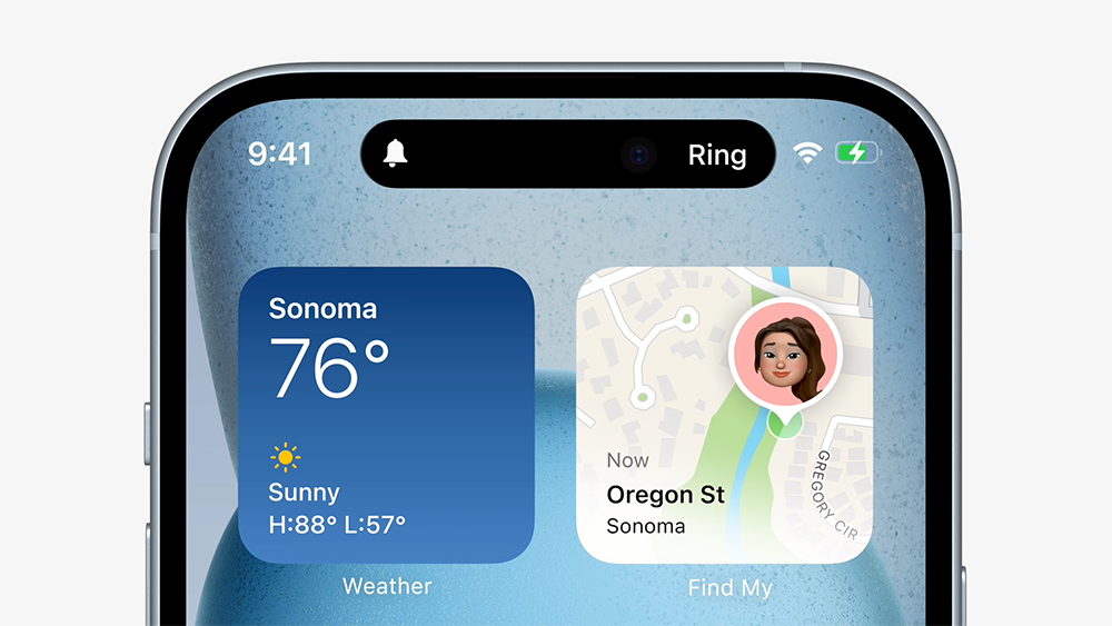 "Đảo động" Dynamic sland chính thức được thiết kế trên iPhone 15 Plus đem lại nhiều tiện ích cho người dùng 